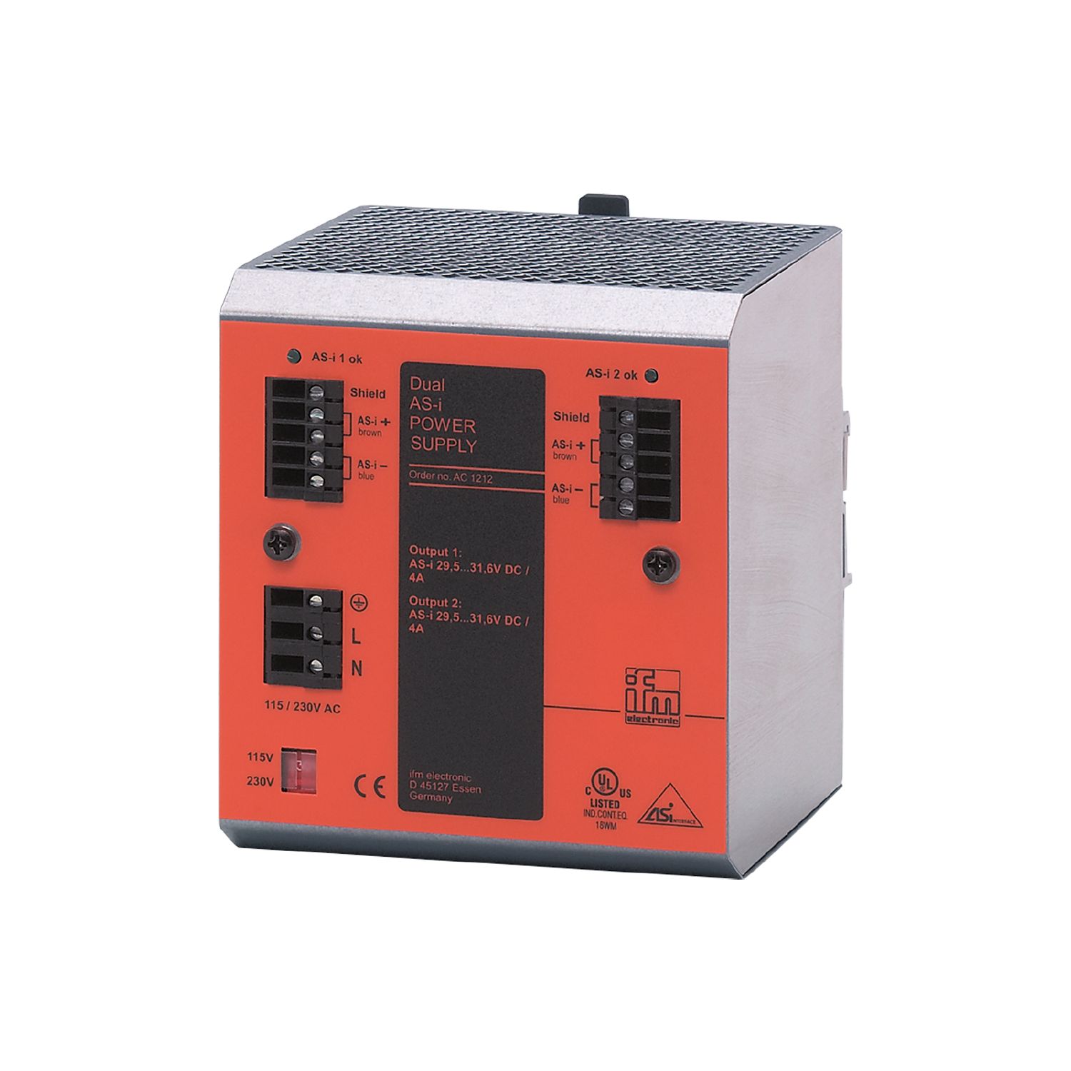 Ifm AC1212 – PowerSupply 230VAC 2x4A