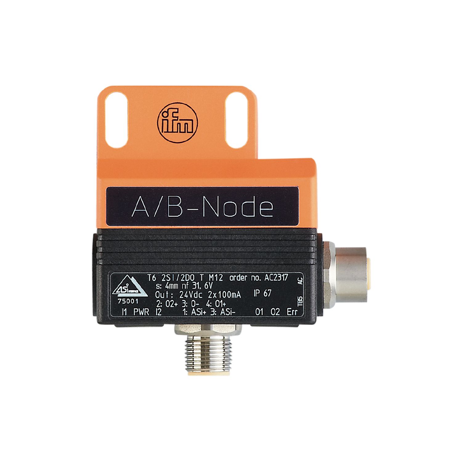 Ifm AC2317 – DUAL SENSOR T6 2SI 2DO T M12