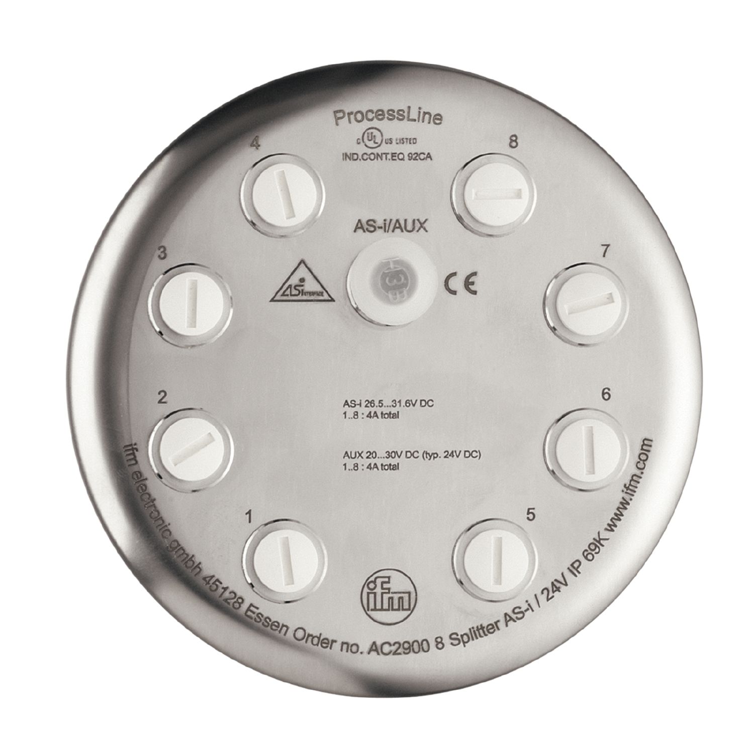 Ifm AC2900 – ProcessLine 8 SB IP69K