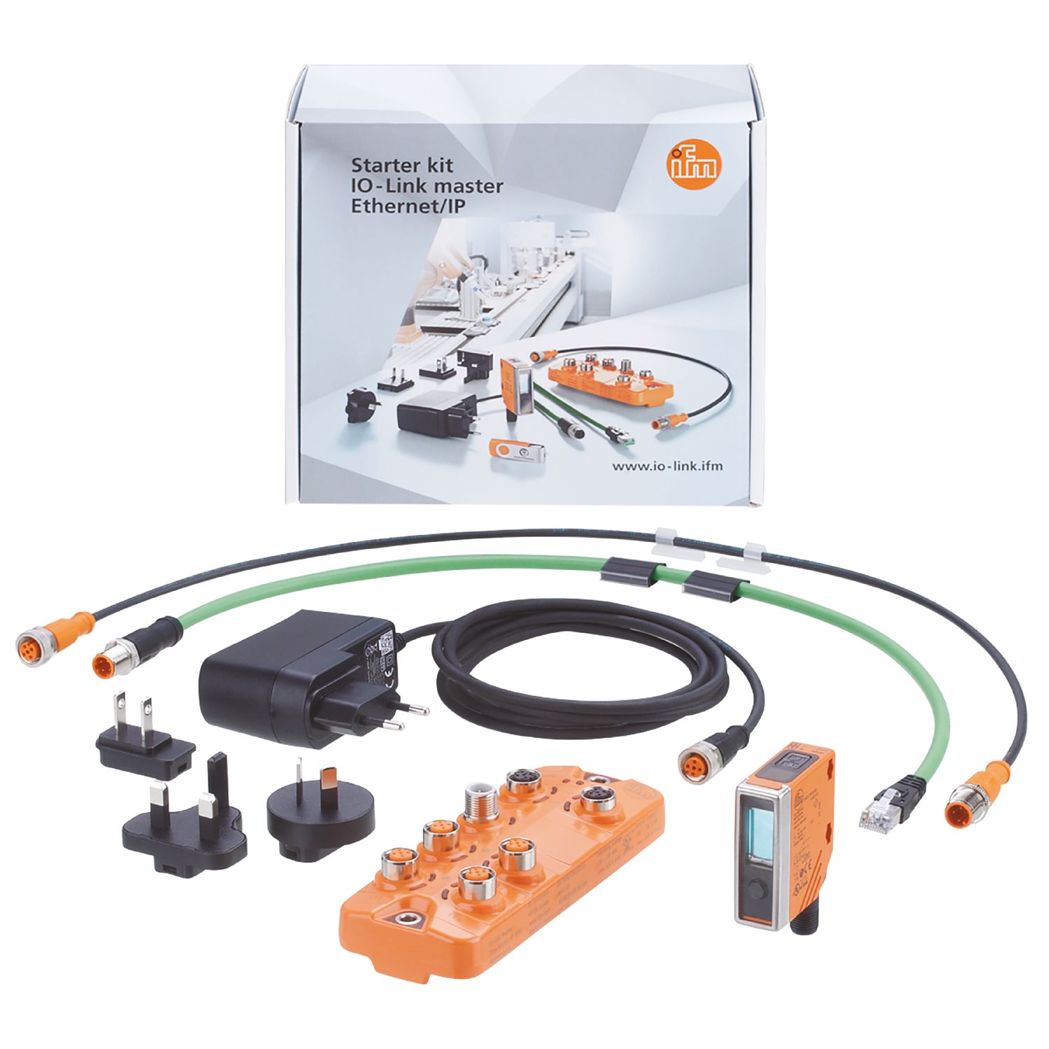 Ifm ZZ1120 – Starter kit IO-Link Master EIP